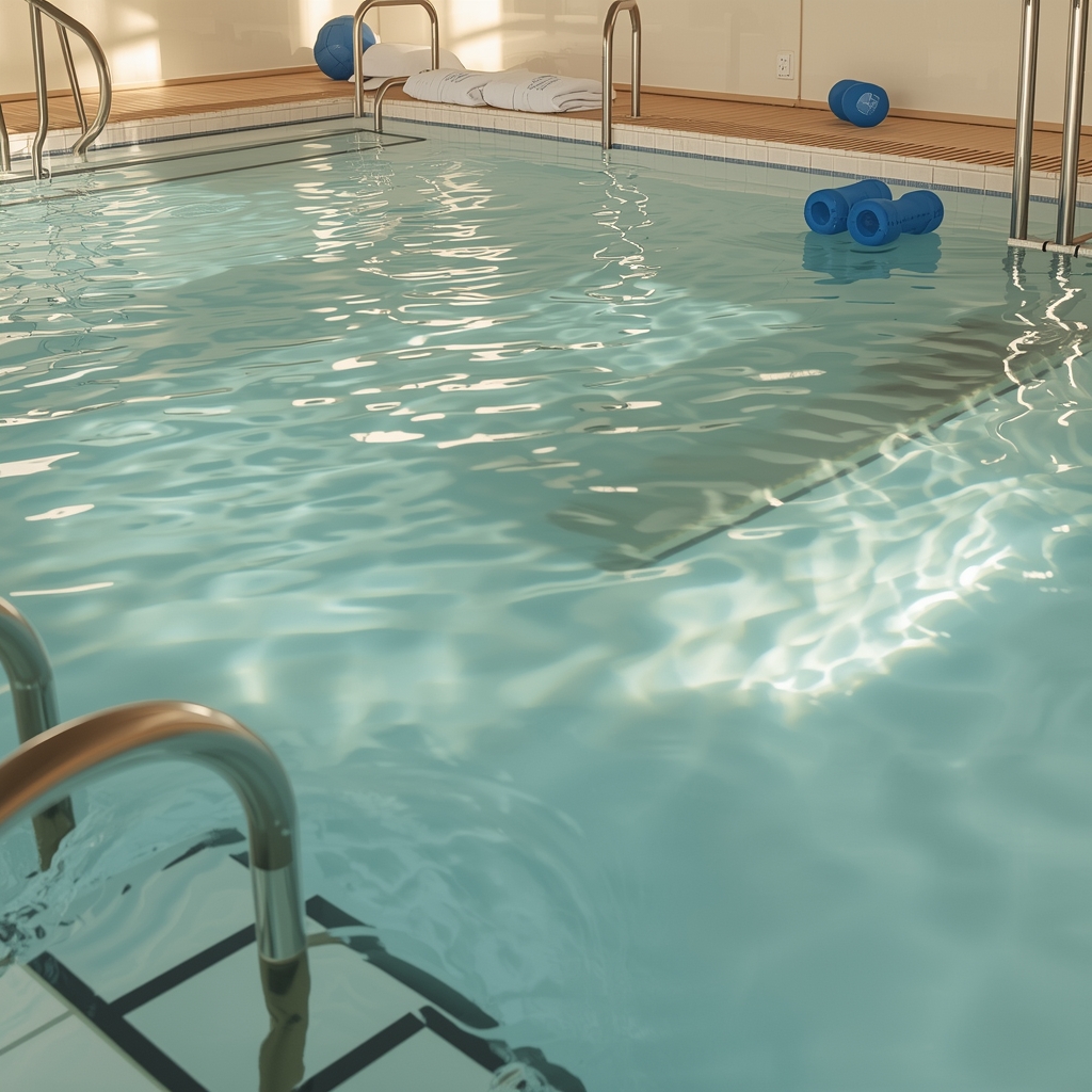 Sesión de hidroterapia